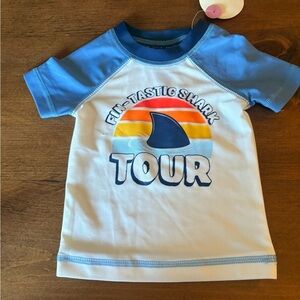 🩷6 for $20🩷 George Blue and White Baby Swim T-Shirt